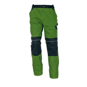 STANMORE nohavice do pasa.52 zelená/čierna