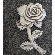 Keramika ruža 16x9cm DKT