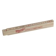 MILWAUKEE Tenký drevený skladací meter – 2 m
