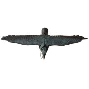 Plašič vtákov Vrana čierna, letiaca 80x11x45 cm