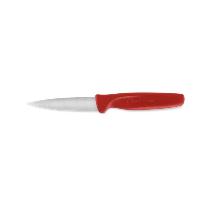 Nôž lúpací 8 cm, červený, Wusthof Create