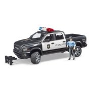 Hračka Bruder - Policajné vozidlo RAM 2500 s policajtom
