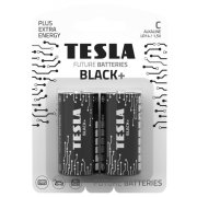 TESLA Batérie C BLACK+, 1,5V  2 ks, alkalické (LR14)