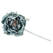 Kvet MagicHome, pivónia, zelená, stonka, 11 cm