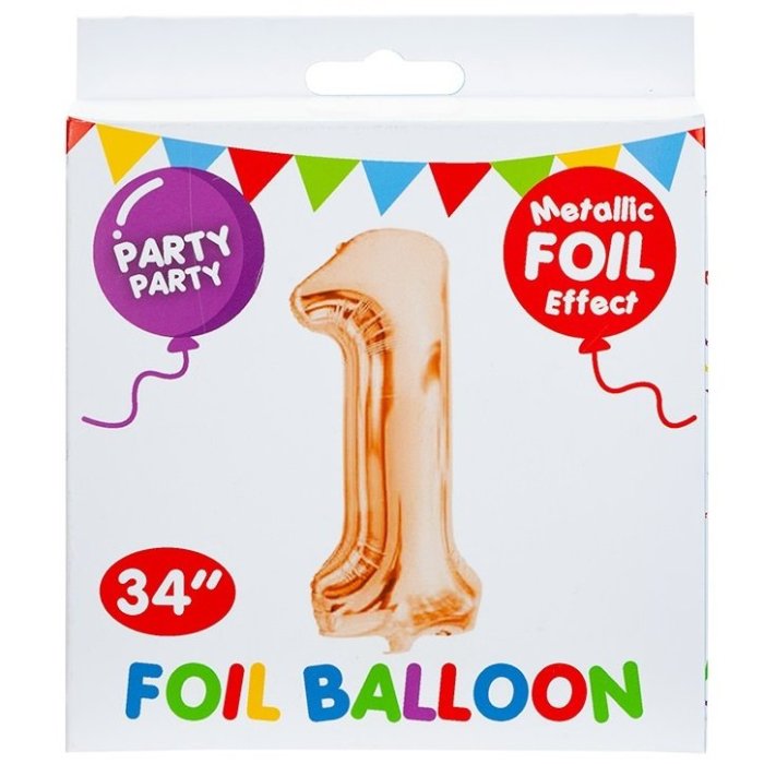 Balón s číslom 1; 86 cm