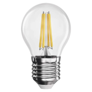 LED žiarovka Filament Mini Globe / E27 / 6 W (60 W) / 810 lm / teplá biela