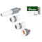 WL-5500-12, 4-dielna sada 1/2" - pištol, 2x rýchlospojka, adaptér Standard - 1/2" - 3/4"