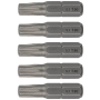 Sada bitov T30 x 25 mm, 5 ks/bal, TOLSEN
