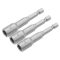 Bit nástrčný, 3 ks, 13 mm, magnetický, TOLSEN