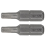 Sada bitov T20 x 25 mm, 2 ks/bal, TOLSEN