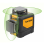 Krížový laser H&V 360°, TOLSEN
