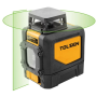Krížový laser C:360° V:130, TOLSEN