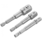 Sada adaptérov, 3 ks,  1/4" - 3/8" - 1/2"