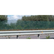 Tieniaca a protiveterná sieť zelená, 3 m šírka, 1,39 x 1,72 mm