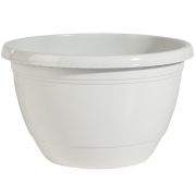 Závesný kvetináč s hákom EMMA 25 cm, biely
