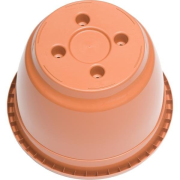 Závesný kvetináč s hákom ANNA 25 cm, terracotta