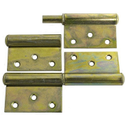 Záves dverový T0018A • 080 x 45 x 1.5 mm, Yzn