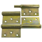 Záves dverový T0018A • 080 x 45 x 1.5 mm, Yzn