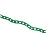 Reťaz plastová 6 mm - 24x39 mm - zelená (predaj na metre)