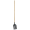 Lopata rovná 180x260 mm S504A.WH vzor 7131; KomaXit; úzka s násadou