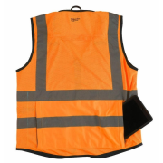 Reflexná vesta PREMIUM Hi-VISIBLE oranžová L/XL, Milwaukee