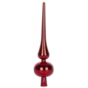Ozdoba MagicHome Vianoce, 1 ks, 25 cm, špic, červený, na vianočný stromček