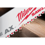 Pílový plát na drevo 230 mm 5TPI THE AX (5 ks), Milwaukee