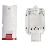 Zásuvka 4P 16A/400V, IP44, nástenná, A6210