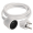 Kábel predlžovací 1,0 mm² - 1 zásuvka; 1,5 m; PVC; biely P0111