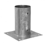PSPO Pätka stĺpiku kruhová O100, 150 x 150 x 150 mm