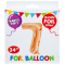 Balón s číslom 7; 86 cm