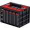 Skrinka TAGER CASE s 5 organizérmi, 415 x 290 x 290 mm