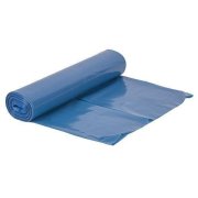 Vrecia na odpad 120 l; 70x110 cm; 15 ks; modré; extra silné