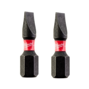 Skrutkovací bit ShW SL0,8 x 5,5 - 25 mm, 2 ks, Milwaukee