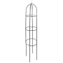 Záhradný obelisk 190 x 39 x 39 cm, čierny