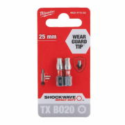 Skrutkovací bit ShW TX BO20 x 25 mm, 2 ks, Milwaukee
