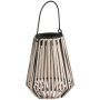 Lampa solárna, závesná; 120x120x240 mm; LED; ratan - Strend Pro Garden
