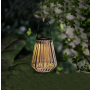Lampa solárna, závesná; 120x120x240 mm; LED; ratan - Strend Pro Garden