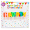 Sviečky Happy Birthday, 2,7 cm (výška písmen)