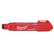 Značkovač - popisovač INKZALL™ "XL" plochý hrot - červený, Milwaukee
