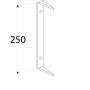 KLM - Kramľa 250 x 5,0 mm
