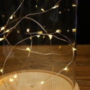 Svietiace lanko s 20 LED svetielkami, na batérie