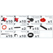 Mikro zavlažovací set, 23 m