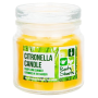Sviečka Citronella sklenená - s uzáverom, 18 hod