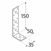 KL3 - Uholník spojovací 150 x 50 x 35 x 2,5 mm