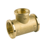 T-kus redukovaný mosadz K-506R DN20/DN15/DN20, 3/4" x 1/2" x 3/4"
