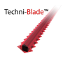 Lanko vyžínacie štvorhranné s tvrdenými zubami 6,0 mm x 26 cm; 50 ks - TECHNI-BLADE™ OREGON