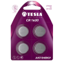 Batéria CR1620; 3V; 4 ks; lítiové - TESLA