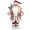 Dekorácia MagicHome Vianoce, Santa stojaci, červený, 46 cm