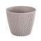 Kvetináč SPLOFY 157/132 mm, 1.7 lit., mocca